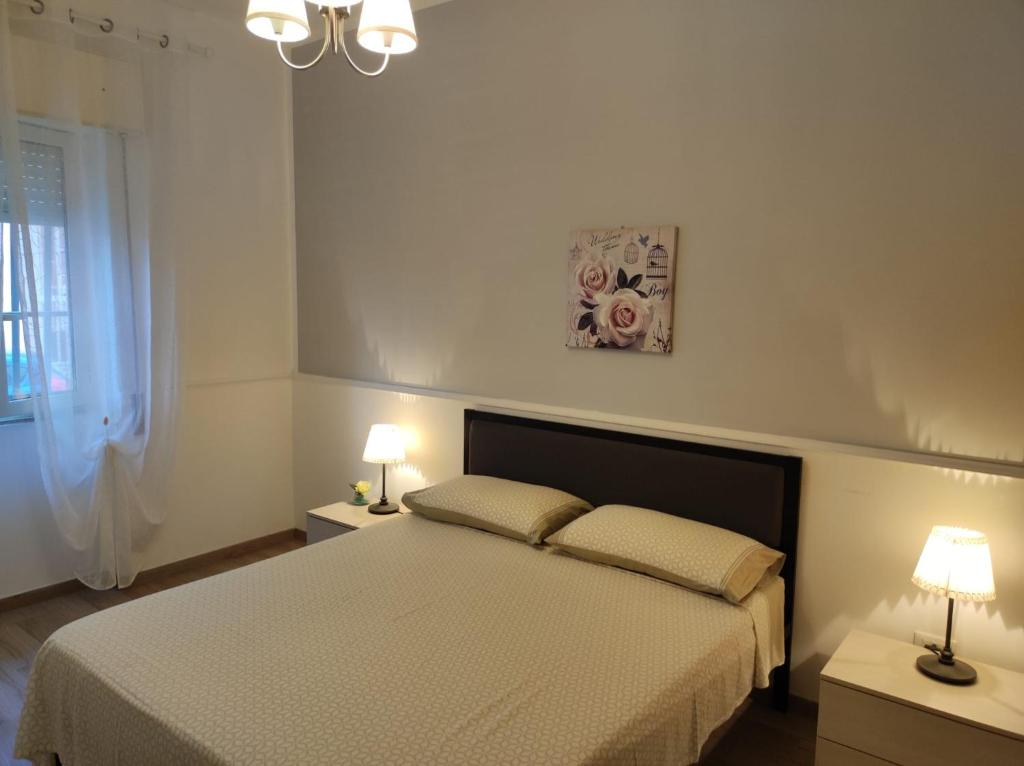Postel nebo postele na pokoji v ubytování Casa Simo