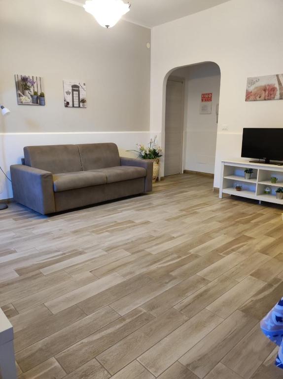 TV a/nebo společenská místnost v ubytování Casa Simo