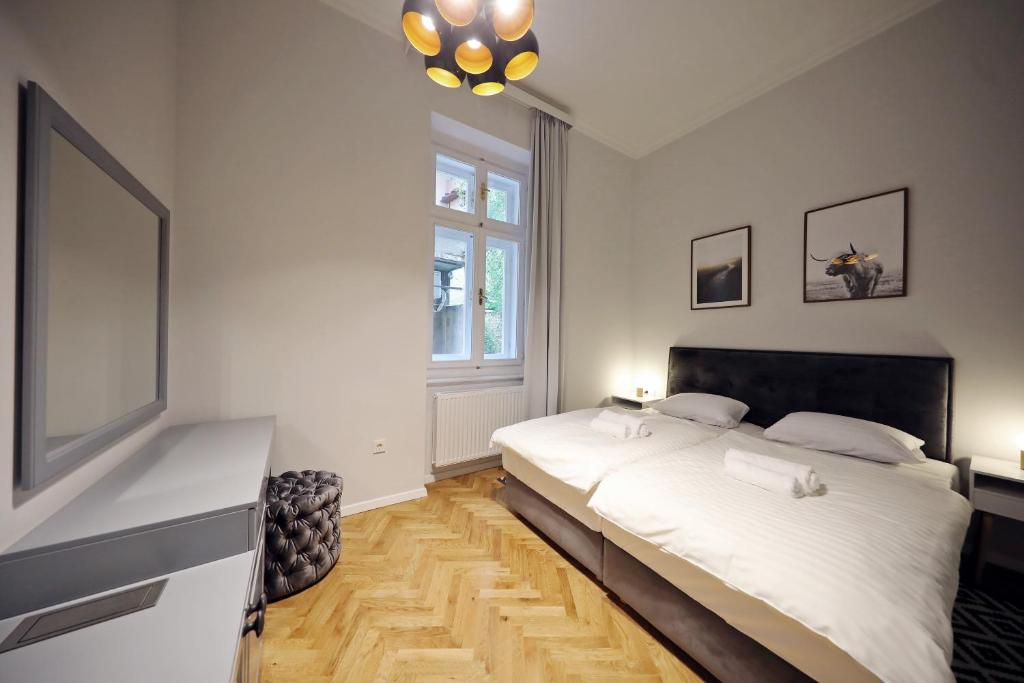 Posteľ alebo postele v izbe v ubytovaní Stay Swanky Bed & Breakfast