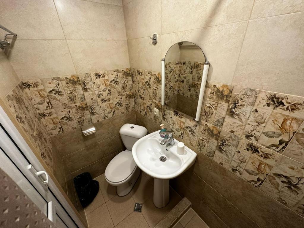 Koupelna v ubytování STEPROOMS