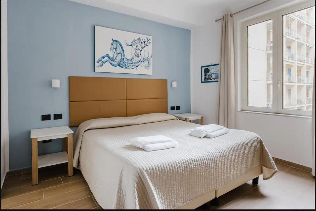 Postel nebo postele na pokoji v ubytování B&B Giacomino