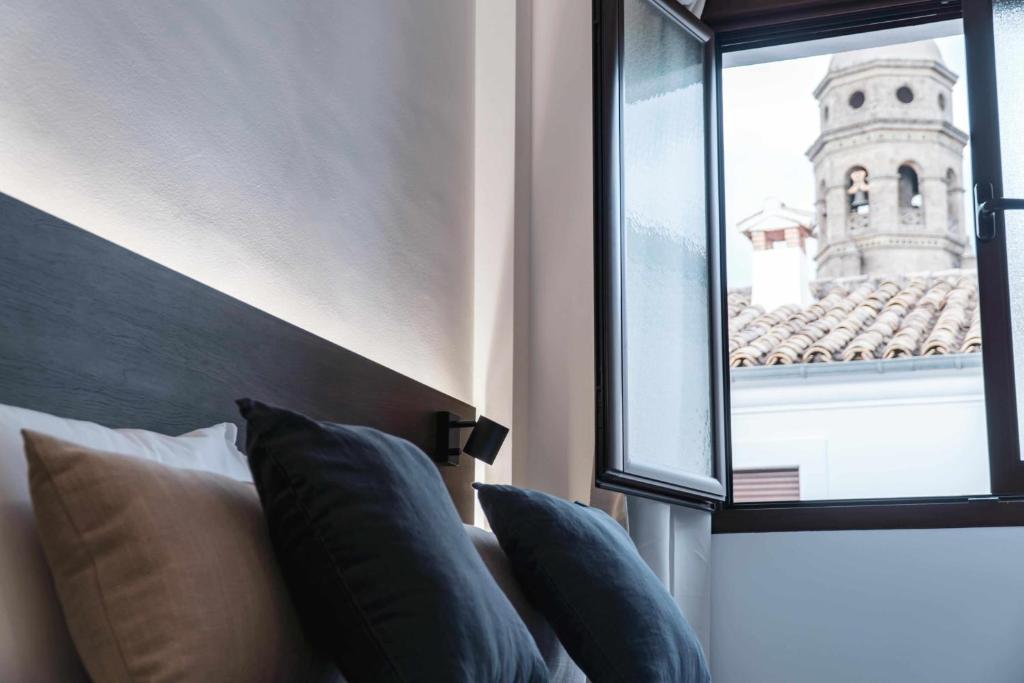 Posezení v ubytování Nido Baeza Suites