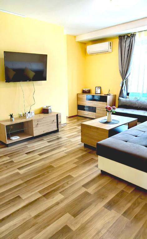 Postel nebo postele na pokoji v ubytování Family Apartments Amadeus lux