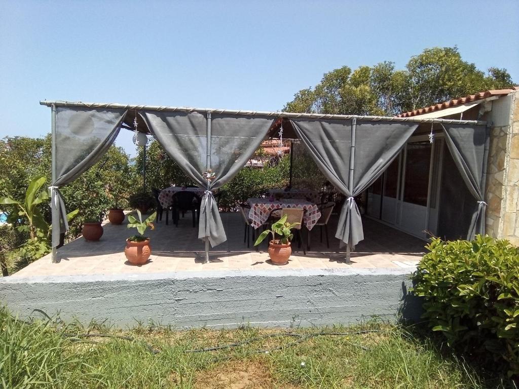 Zahrada ubytování Panorama Rooms