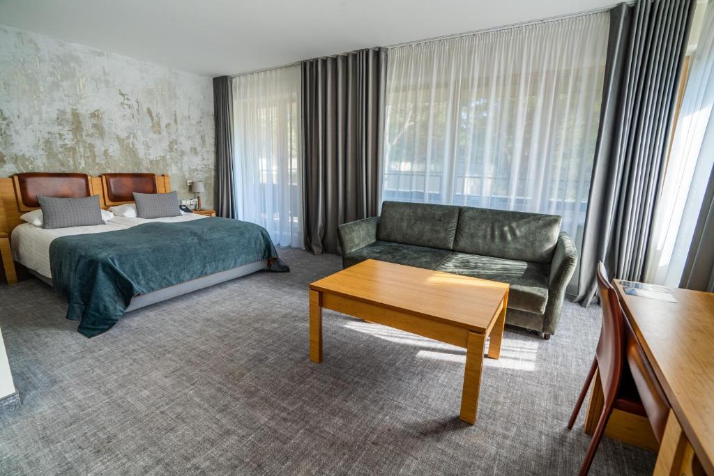 Lova arba lovos apgyvendinimo įstaigoje Gabija Hotel SPA & Conferences