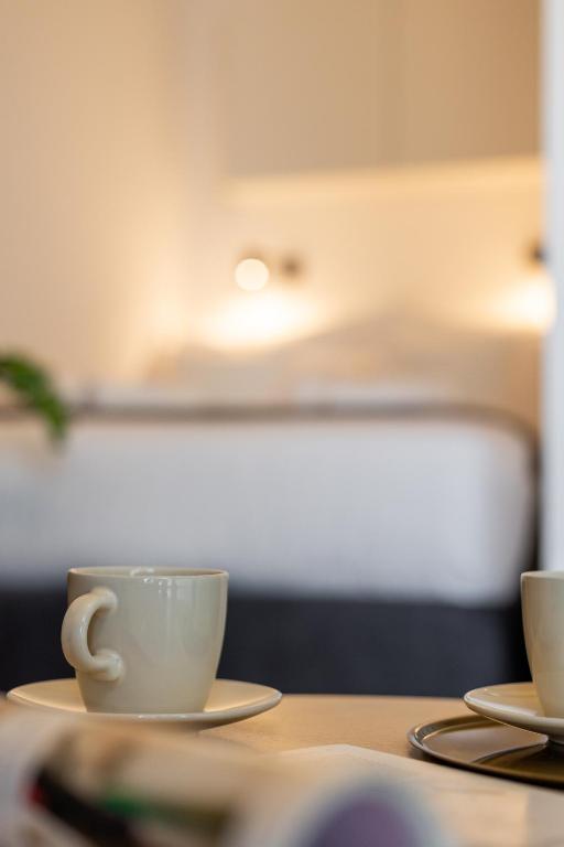 Postel nebo postele na pokoji v ubytování Apartamenty Jaworska 4 Wrocław