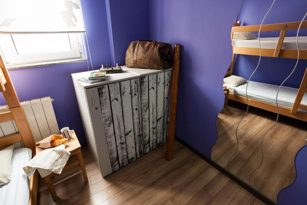 Postel nebo postele na pokoji v ubytování Hostel Bed&Coffee 360°