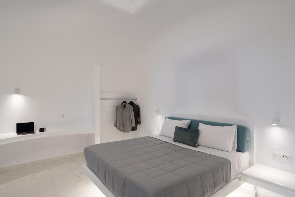 Postel nebo postele na pokoji v ubytování White Concept Caves