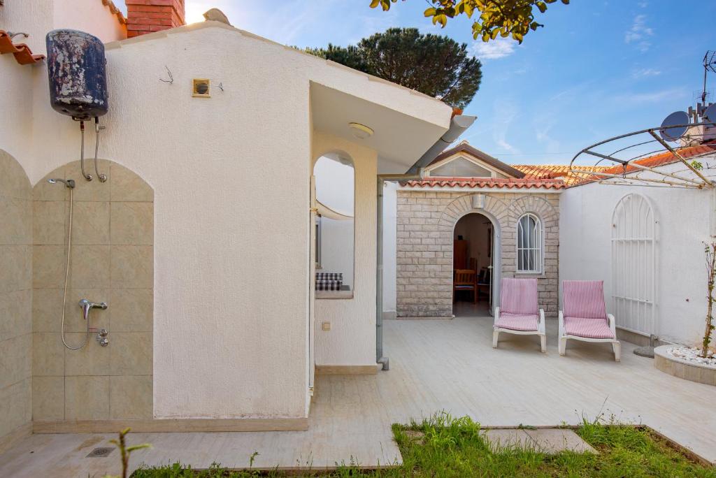 Budynek, w którym mieści się apartament