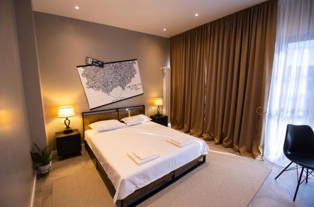 Postel nebo postele na pokoji v ubytování Casa Doner Rooms