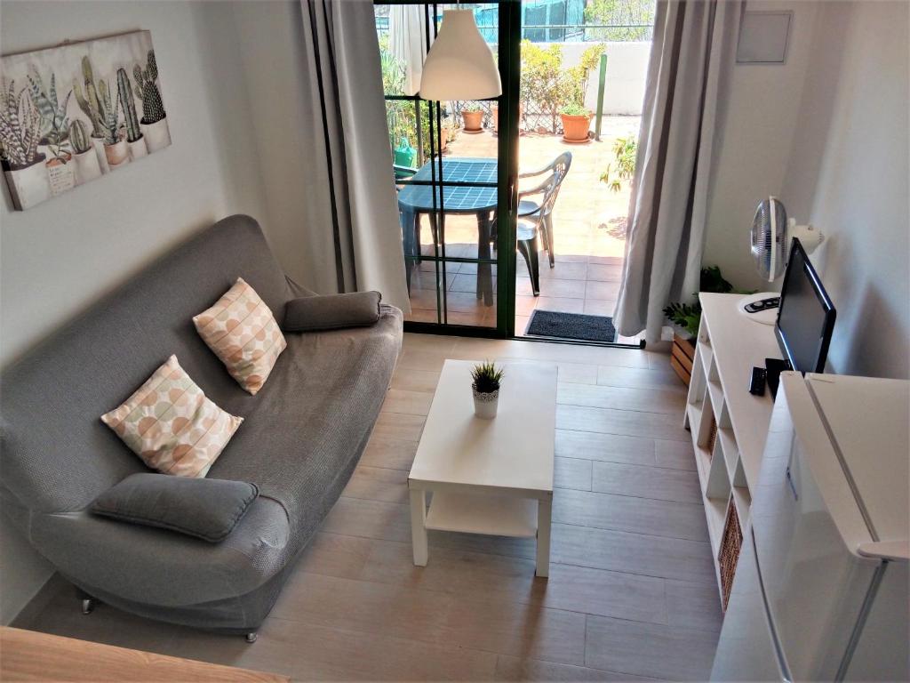 Posezení v ubytování Bungalow Duna Flor Maspalomas