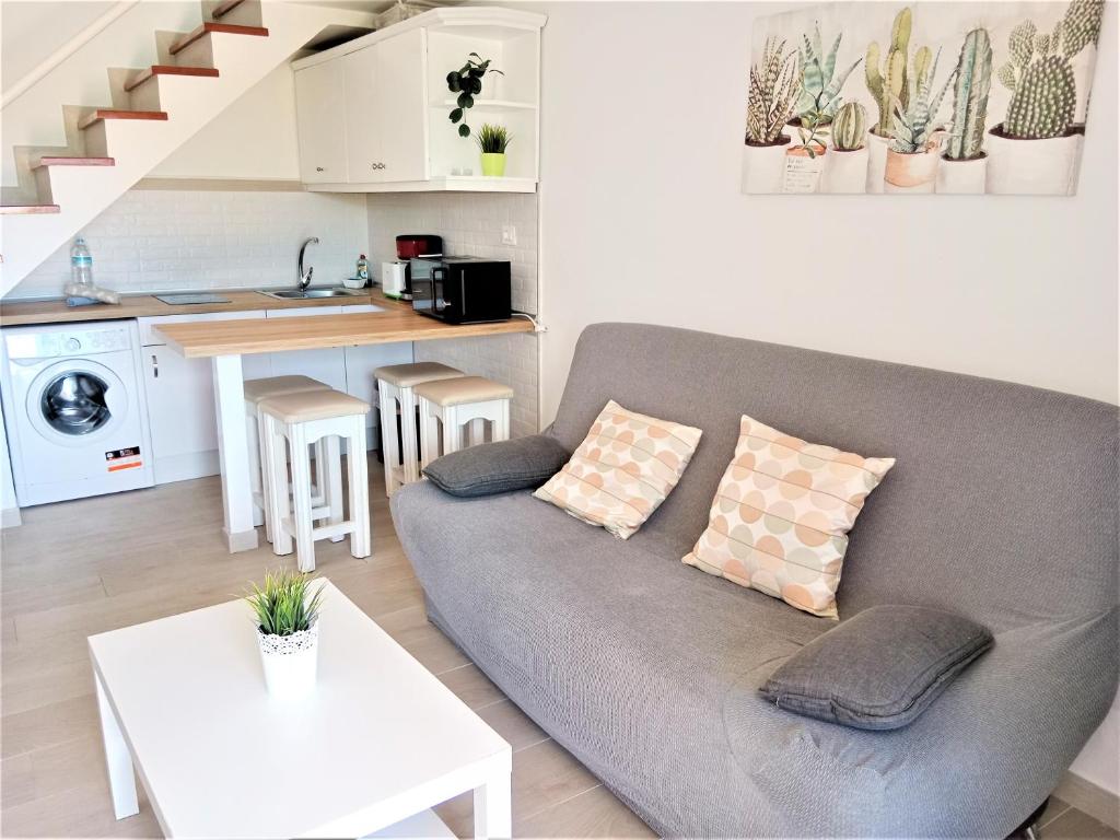 Posezení v ubytování Bungalow Duna Flor Maspalomas