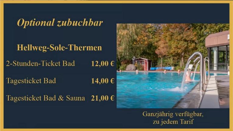 Bazén v ubytování Thermalhotel Kemper nebo v jeho okolí