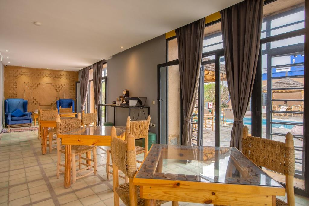 Posezení v ubytování La Fattoria Ecolodge