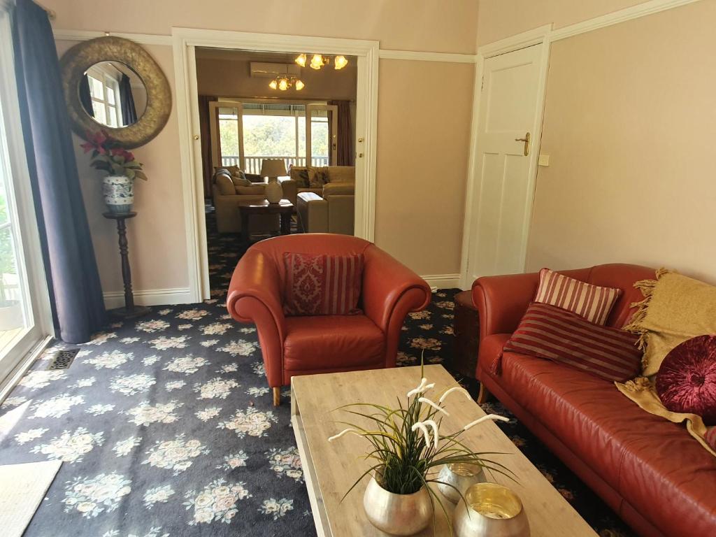 Posezení v ubytování Rosebank Guesthouse