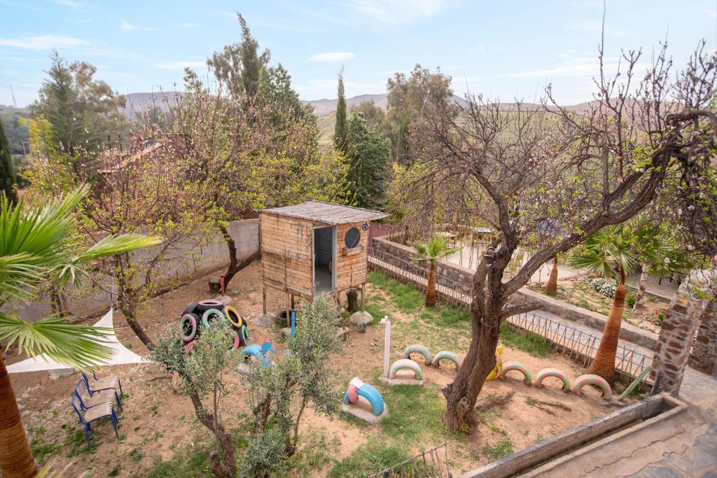 Zahrada ubytování La Fattoria Ecolodge