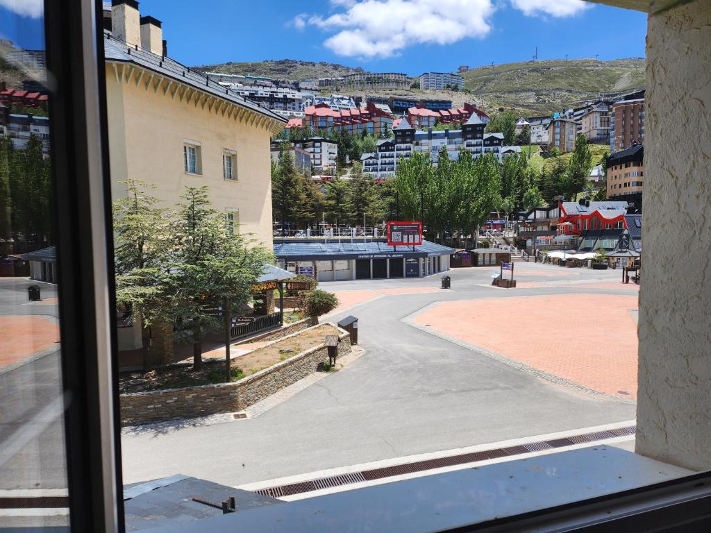 Nespecifikovaný výhled na hory nebo výhled na hory při pohledu z apartmánu