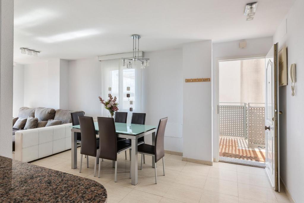 Posezení v ubytování Apartamento Clayma