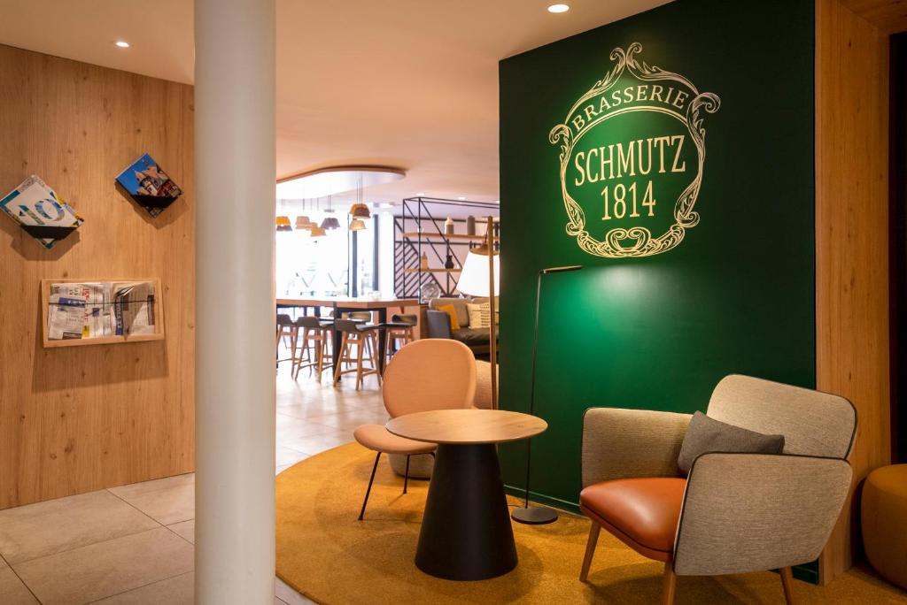 Posezení v ubytování Ibis Styles Colmar Centre