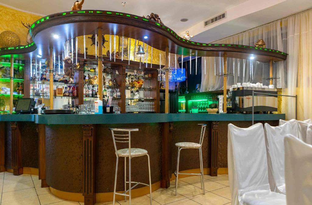 Lounge nebo bar v ubytování Дом Павловых
