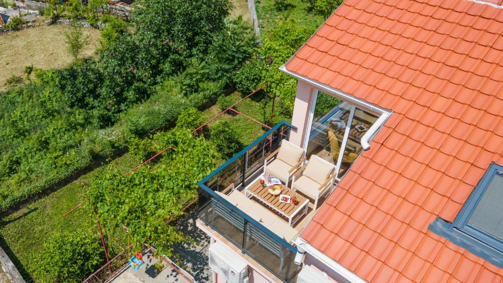 Zahrada ubytování Apartment Petar 2