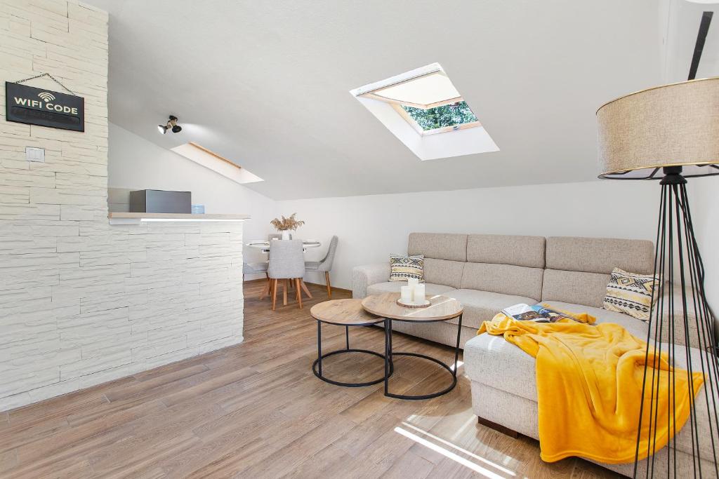 Posezení v ubytování Apartment Petar 2