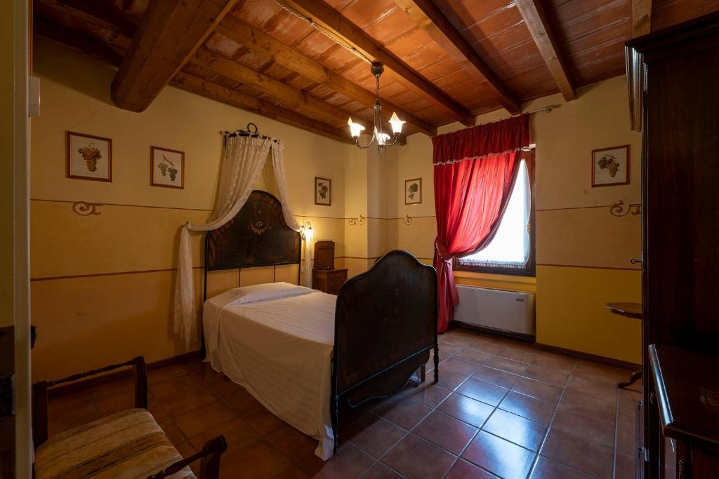 Postel nebo postele na pokoji v ubytování Hotel Airone