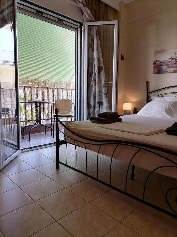 Postel nebo postele na pokoji v ubytování D apartment