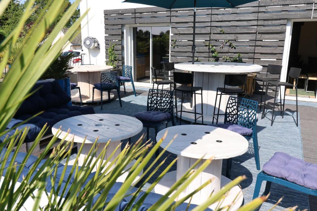 Posezení v ubytování Maison au calme, proche plages, 10 personnes max