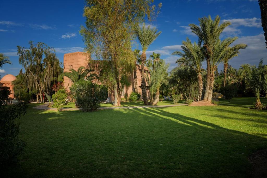 Zahrada ubytování Villa Al Assala Palmeraie