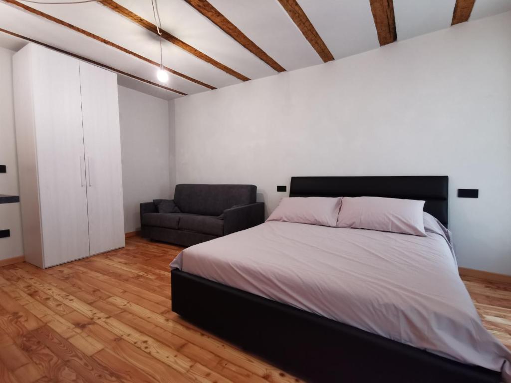 Postel nebo postele na pokoji v ubytování La Torretta