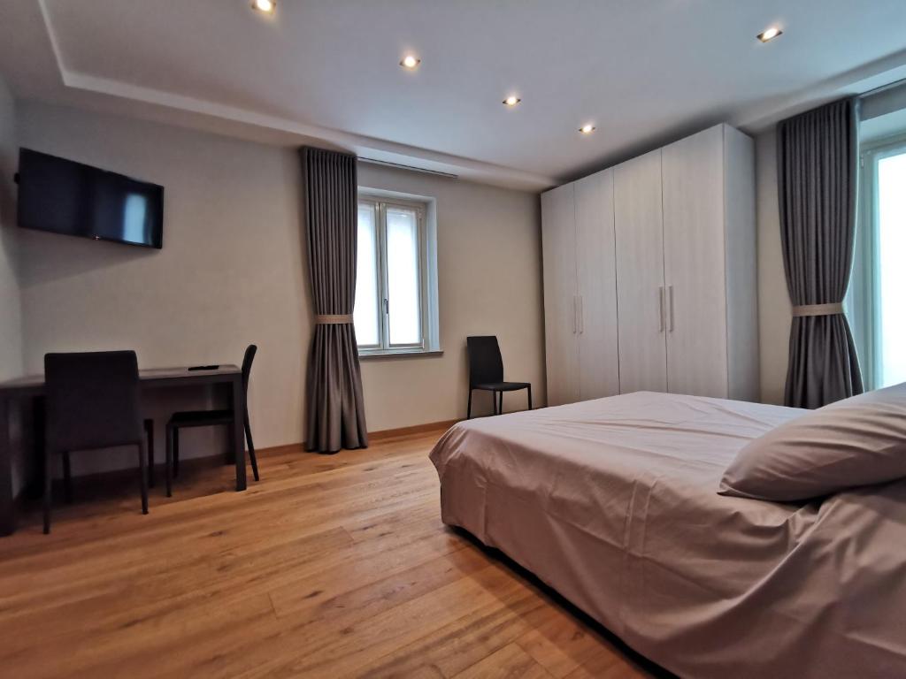 Postel nebo postele na pokoji v ubytování La Torretta