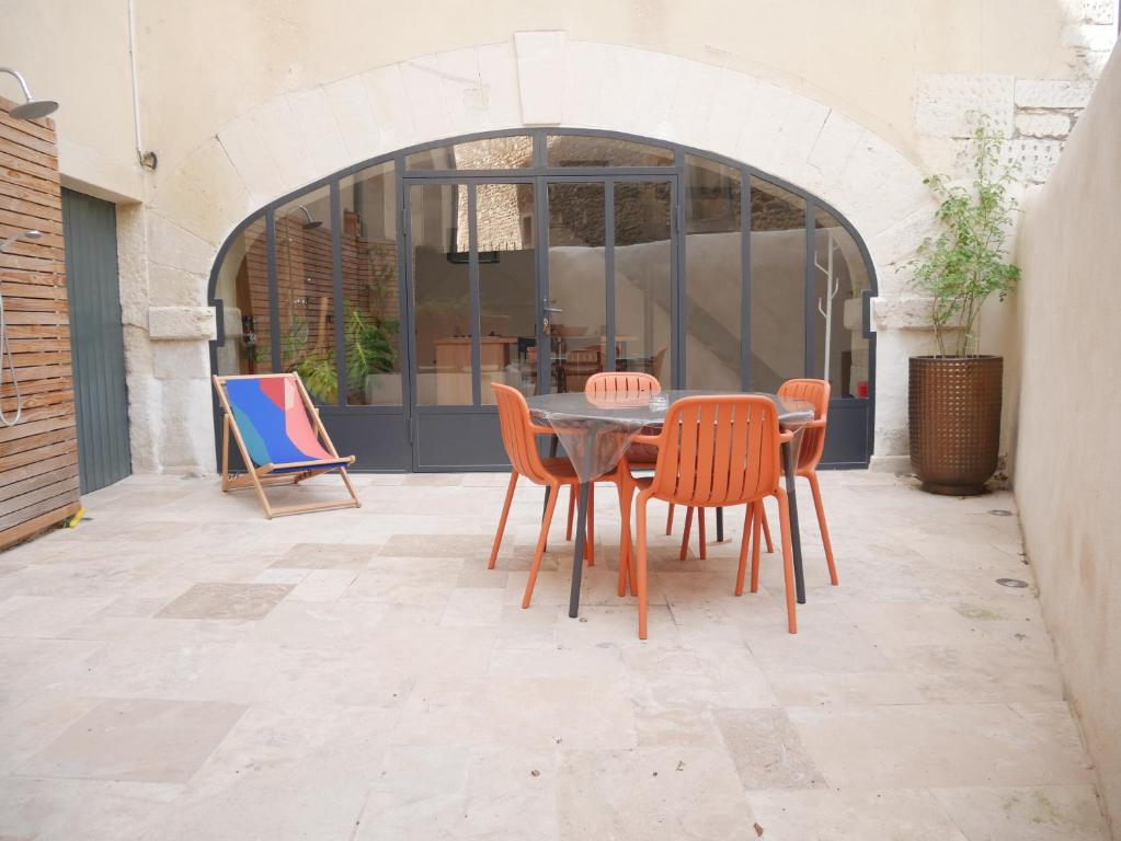 Terrasse ou espace extérieur de l'établissement Le Clos des Confidences
