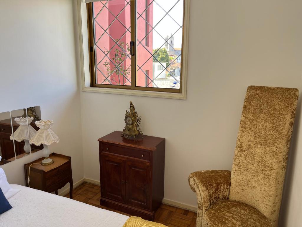Postel nebo postele na pokoji v ubytování Apartamento Trindade