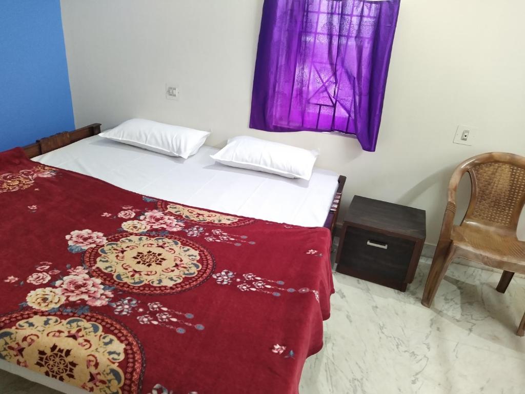 Postel nebo postele na pokoji v ubytování SARA Beach House