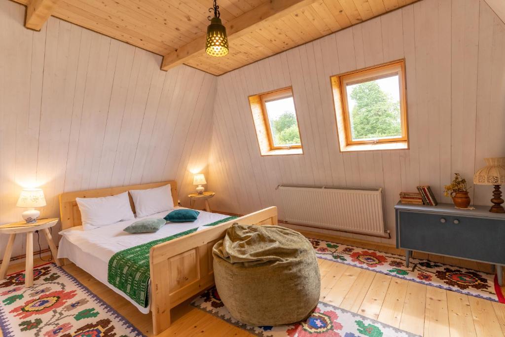 Postel nebo postele na pokoji v ubytování Breb 148 Local Food&Garden, Guesthouse