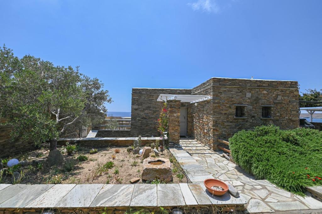 Сад в Dream summer house in Tinos