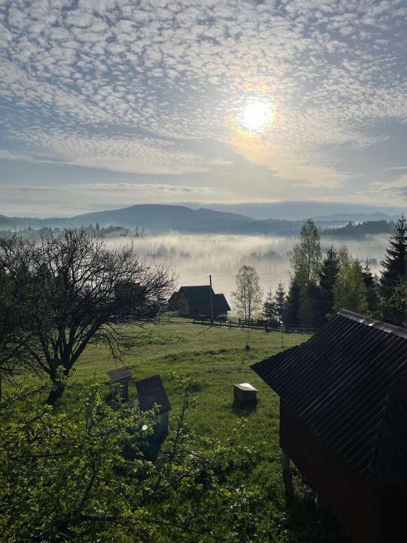 Příroda nedaleko penzionu