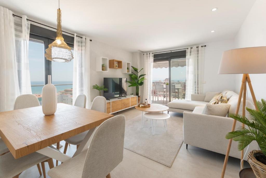 Posezení v ubytování AG Residencial El Alamo