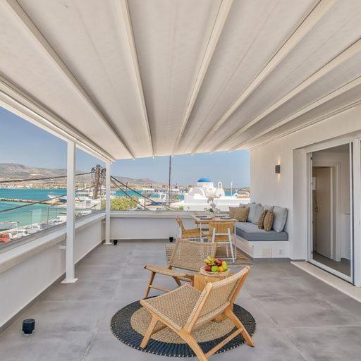 Posezení v ubytování Nautica suites - Grand Suite with jacuzzi
