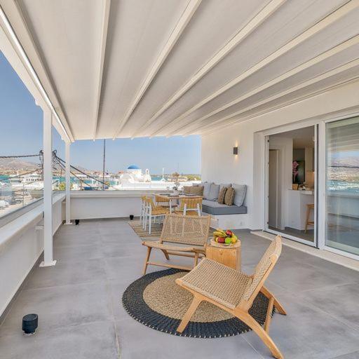 Balkón nebo terasa v ubytování Nautica suites - Grand Suite with jacuzzi