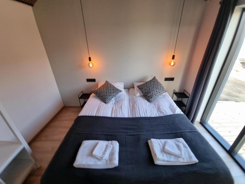 Postel nebo postele na pokoji v ubytování Arctic Exclusive Ranch