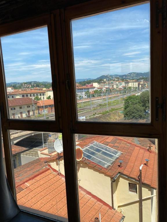 Výhľad na mesto Florencia alebo výhľad na mesto priamo z privátu