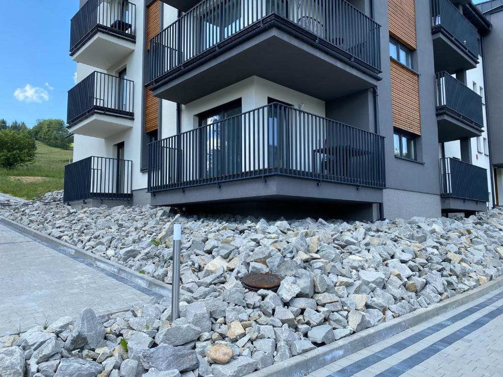 Budova, kde se apartmán nachází