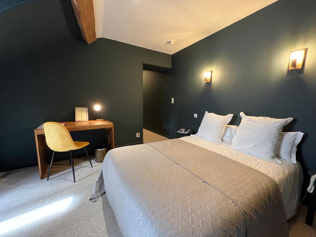 Hôtel Le France - Chambre Double - Accès Personnes Handicapées