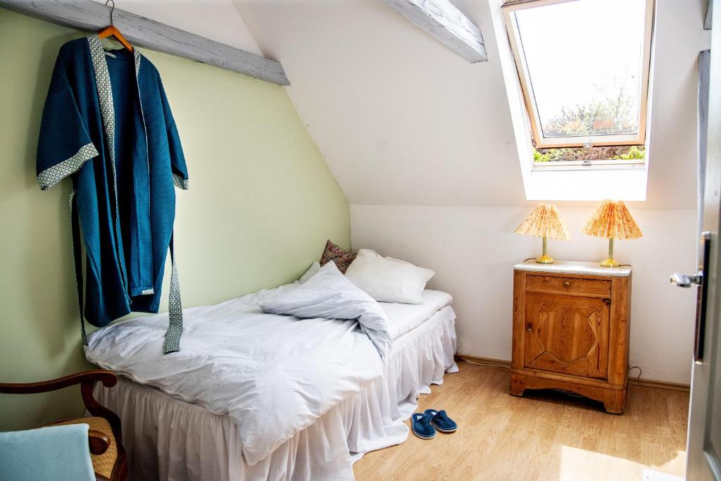 Postel nebo postele na pokoji v ubytování Højriisgaard B & B