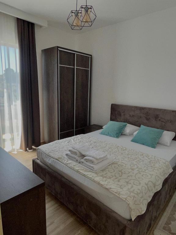 Krevet ili kreveti u jedinici u okviru objekta Hotel Kaligrosh