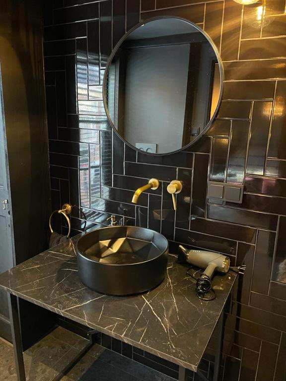 Koupelna v ubytování B&B Suupmarkt