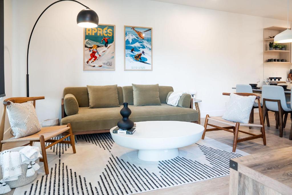 Χώρος καθιστικού στο Prime Revy Penthouse
