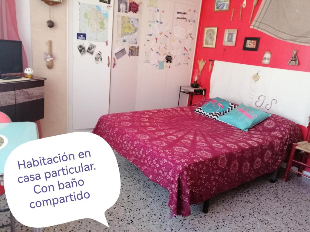 Llit o llits en una habitació de lo flamenc @Amposta